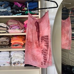 Ocean drive strapless dress